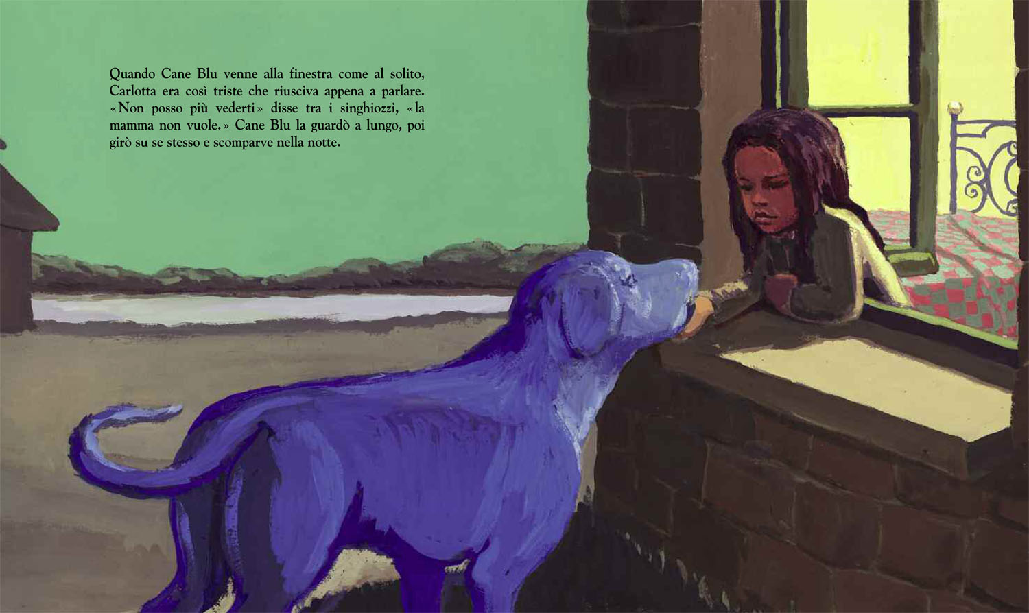"Cane blu" di Nadja.